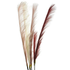 Artificial Pampas Grass Stem, 49-Inch