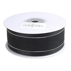 Silver-Lined Satin Edge Organza Ribbon