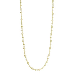 Plastic Pearl Bead Necklace Strand, 34-1/2-inch