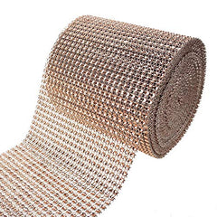 Rhinestone Diamond Wrap Ribbon, 4-3/4-Inch, 10 Yards