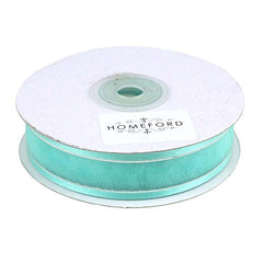 Silver-Lined Satin Edge Organza Ribbon