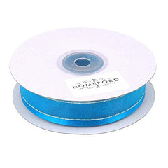 Silver-Lined Satin Edge Organza Ribbon