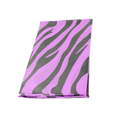 Zebra Plastic Table Covers, 54-inch x 108-inch