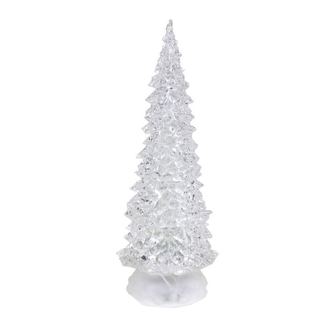 Acrylic Christmas Tree LED Light, Multi-Color, 12-inch