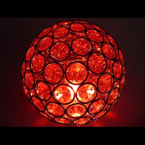 Crystal Ball Chandelier Hanging Decor, 6-1/2-Inch