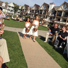 Burlap Aisle Runner Beach Garden Wedding, 36-Inch x 100-Feet