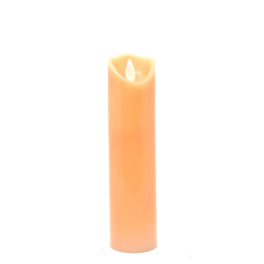 Flameless Wax Slender Pillar LED Candles